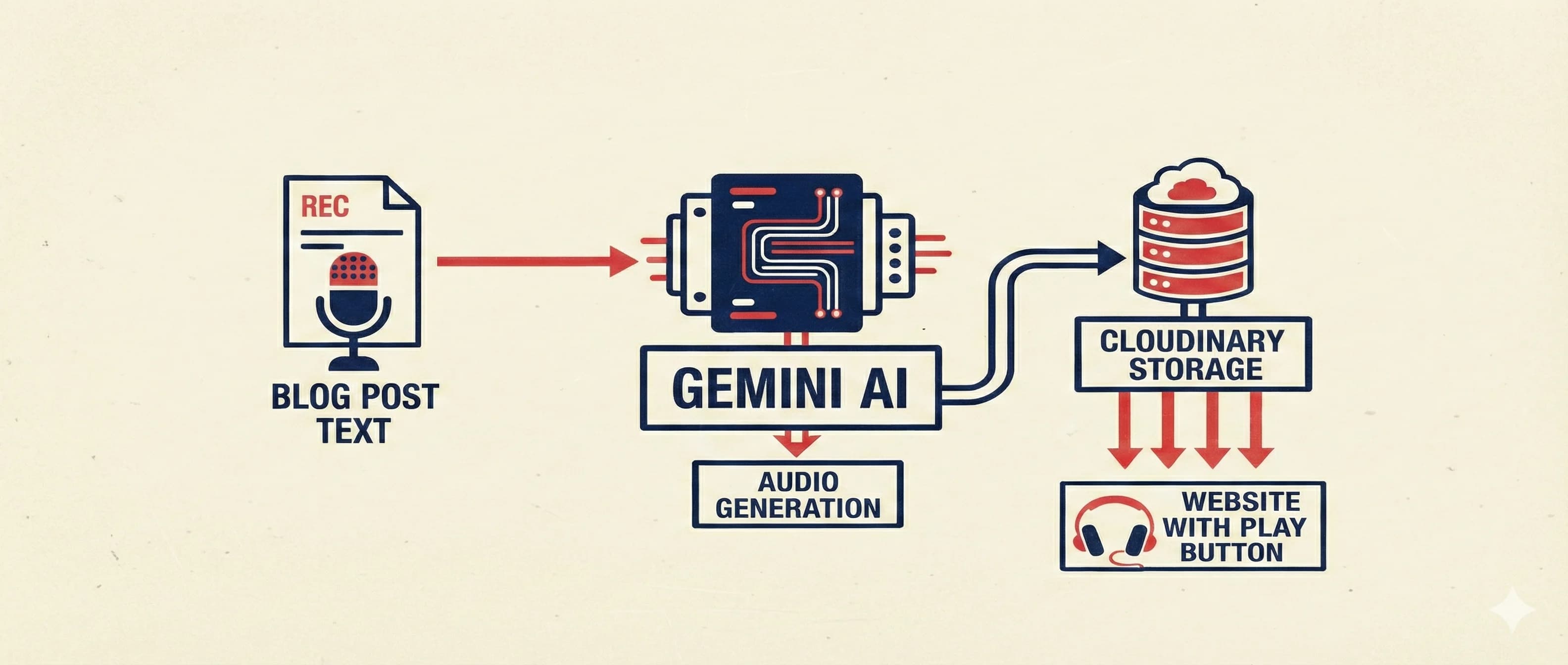 AI as Infrastructure: Automating Blog Audio with Gemini and Cloudinary